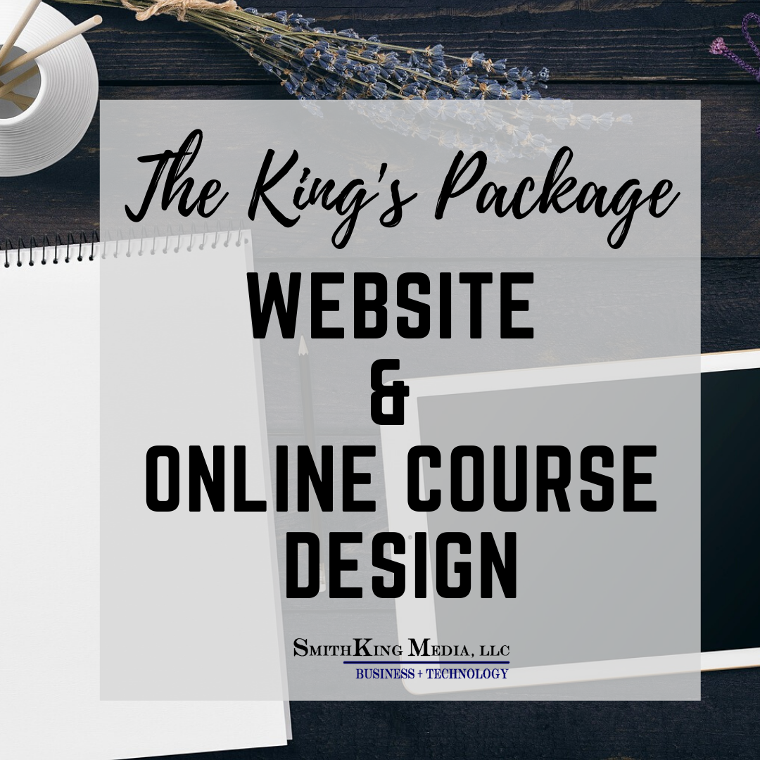 Website and Online Course Design Image