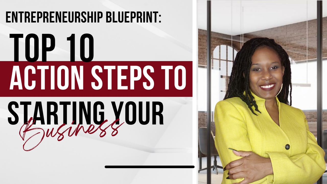 Cover Image of Top 10 Action Steps to Starting Your Business