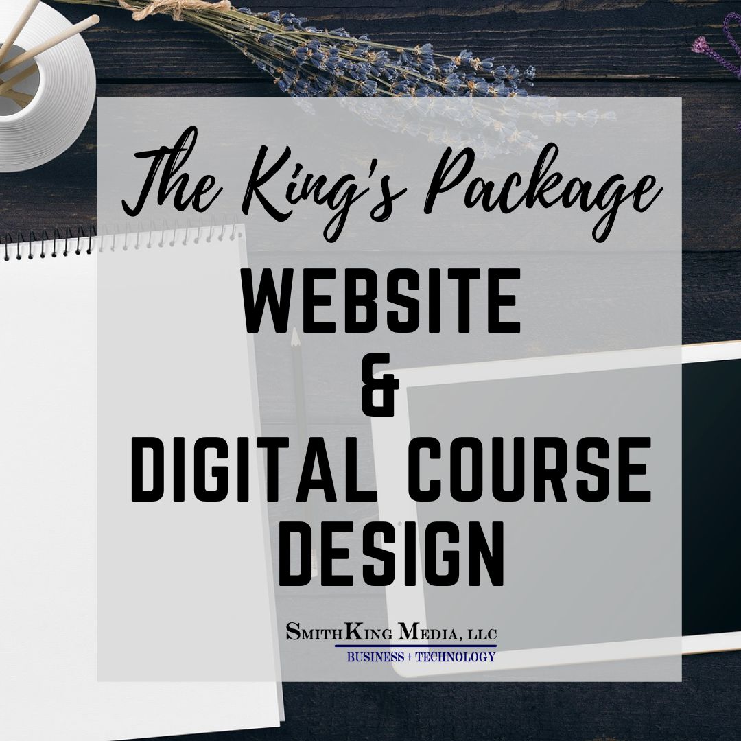 Image of Website and Digital Course Design Package