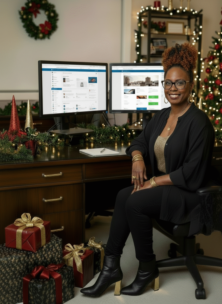 AI generated image of Crystal Offutt